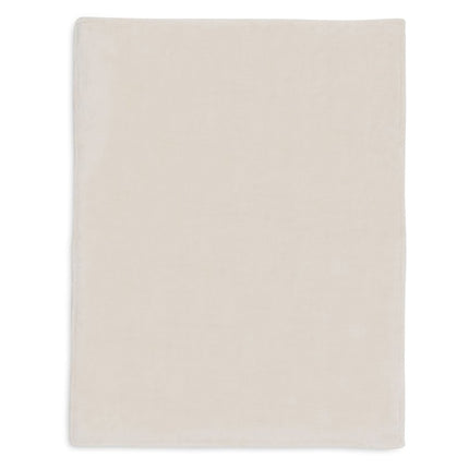 Jollein Ledikantdeken Basic Knit Oatmeal/Velvet 100X150Cm koop je bij Babywinkel
