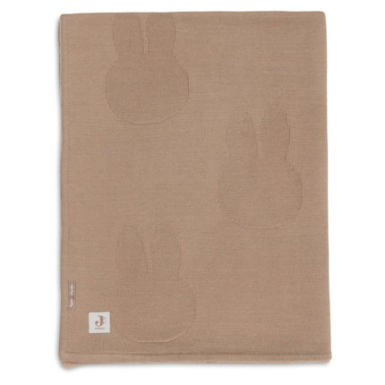 Jollein Ledikantdeken Miffy Biscuit/Velvet 100X150Cm koop je bij Babywinkel