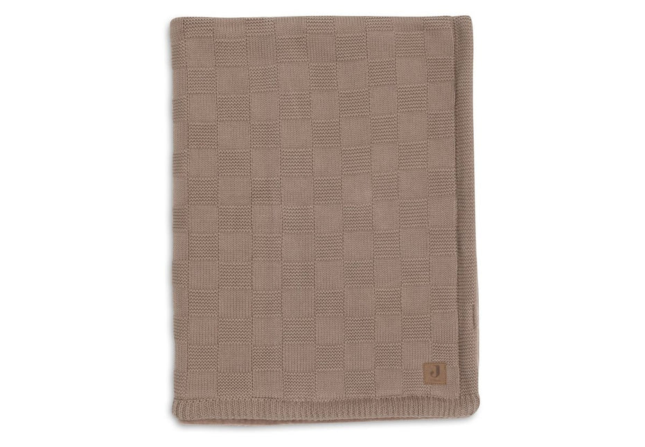 Jollein Wiegdeken Milky Coffee/ Velvet 75X100Cm koop je bij Babywinkel
