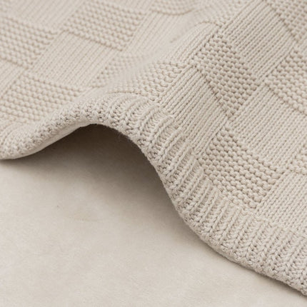 Jollein Wiegdeken Warm Sand/ Velvet 75X100Cm koop je bij Babywinkel