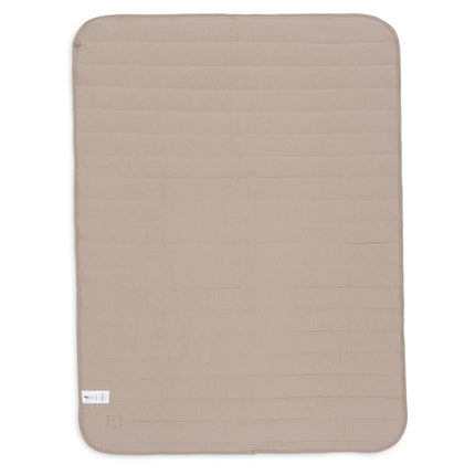 Jollein Wiegdeken Velvet Rib/ Milky Coffee 75X100Cm koop je bij Babywinkel