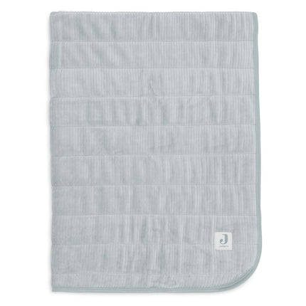 Jollein Wiegdeken Velvet Rib/ Sea Green 75X100Cm koop je bij Babywinkel
