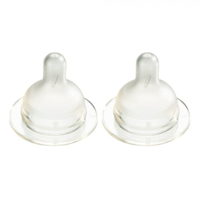 Difrax Flessenspeen Breed S (2 Stuks) koop je bij Babywinkel