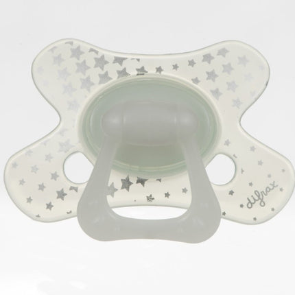 Difrax Speen 12+ Natural Nacht Glow In The Dark koop je bij Babywinkel