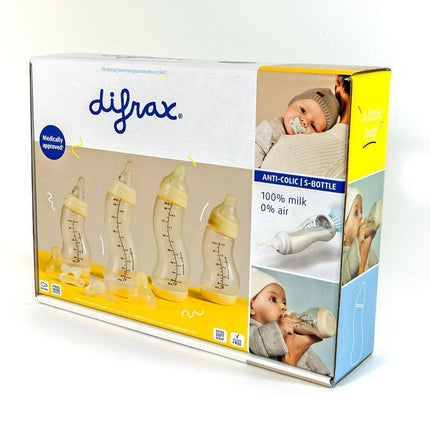 Difrax Startersset 1: Transparant Wit koop je bij Babywinkel