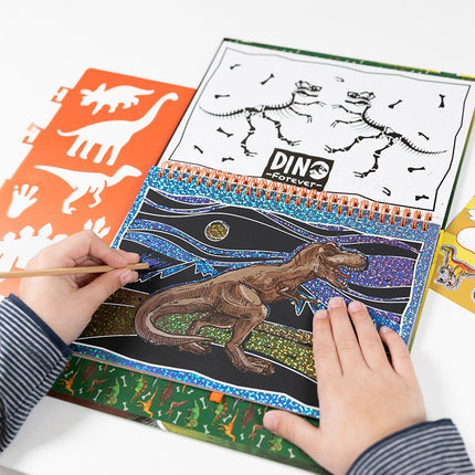 Dino Kras en Kleurboek in 1 koop je bij Babywinkel