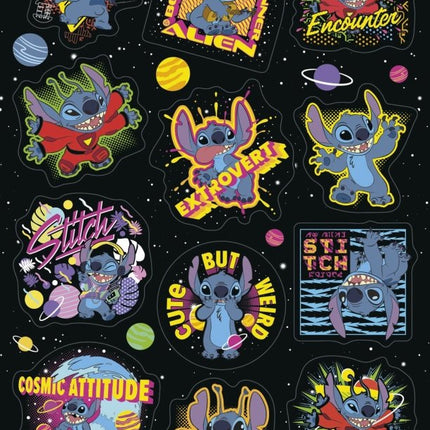 Disney Stickers Stitch Glitter koop je bij Babywinkel