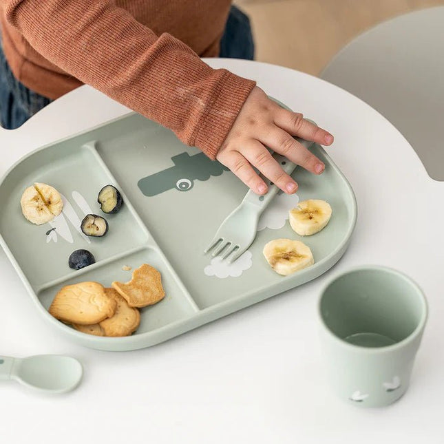 Done by Deer Bekertje Croco Green Lichtgroen koop je bij Babywinkel