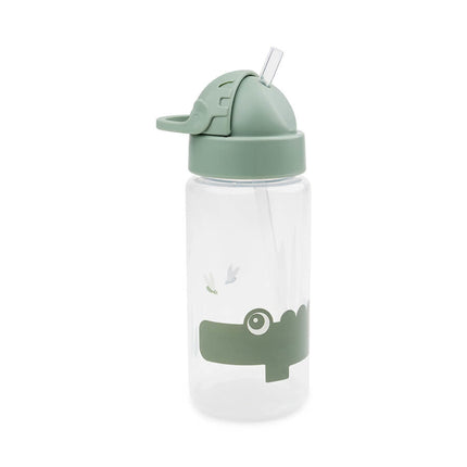 Done by Deer Bekertje Met Rietje Croco Green koop je bij Babywinkel