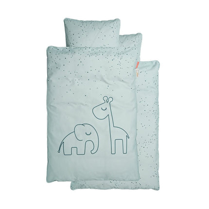 Done by Deer Dekbedovertrek Dreamy Dots Blue 70x100cm koop je bij Babywinkel