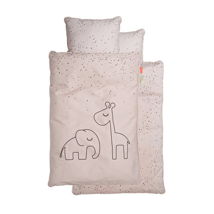 Done by Deer Dekbedovertrek Dreamy Dots Powder 70x80cm koop je bij Babywinkel
