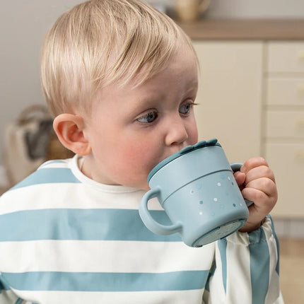 Done by Deer Drinkbeker Happy Dots Blue koop je bij Babywinkel