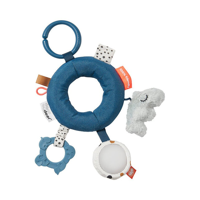 Done by Deer Educatief Speelgoed Deer Friends Activiteitsring Blue koop je bij Babywinkel