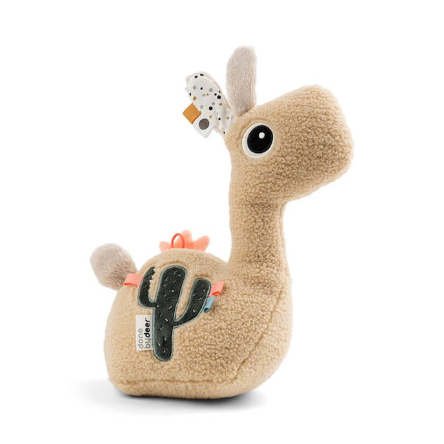Done by Deer Educatief Speelgoed Knuffel Met Spiegel Lalee Sand koop je bij Babywinkel
