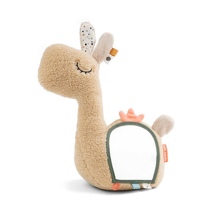 Done by Deer Educatief Speelgoed Knuffel Met Spiegel Lalee Sand koop je bij Babywinkel