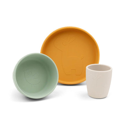 Done by Deer Kinder Servies Set Lalee MixMix 3 - delig koop je bij Babywinkel