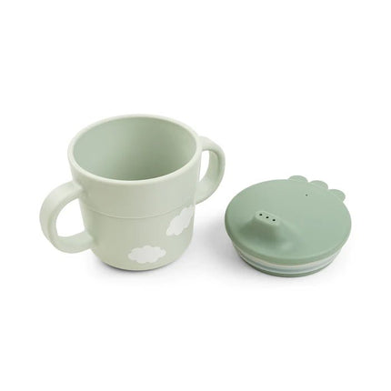 Done by Deer Kinderservies Happy Clouds Green koop je bij Babywinkel
