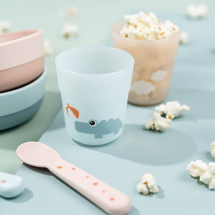 Done by Deer Kinderservies Set Playground Powder 3 Pack koop je bij Babywinkel