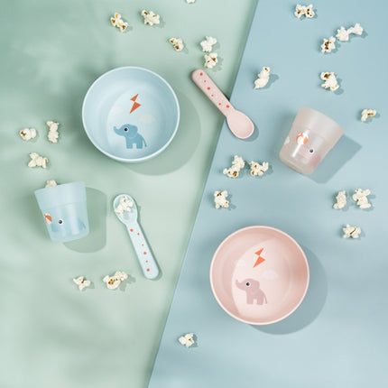 Done by Deer Kinderservies Set Playground Powder 3 Pack koop je bij Babywinkel