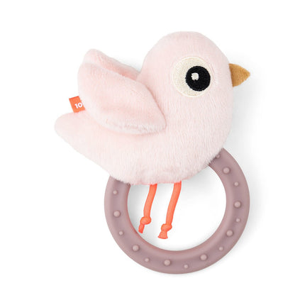 Done by Deer Rammelaar Met Bijring Birdee Powder koop je bij Babywinkel