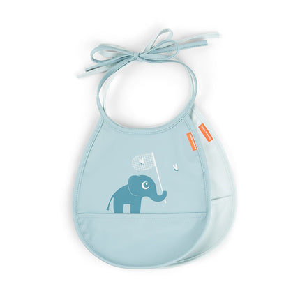 Done by Deer Slabbetje Elpee Blue 2St koop je bij Babywinkel