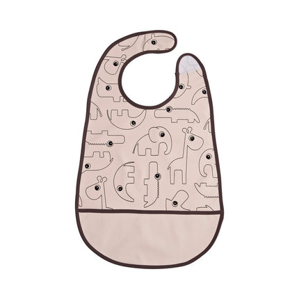 Done by Deer Slabbetje Met Klittenband Powder koop je bij Babywinkel