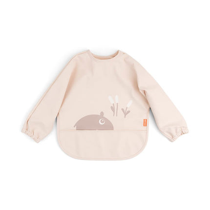 Done by Deer Slabbetje Met Mouwen Ozzo Powder koop je bij Babywinkel