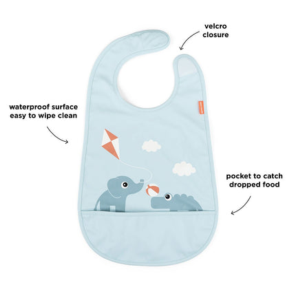 Done by Deer Slabbetje Playgrond Blue koop je bij Babywinkel