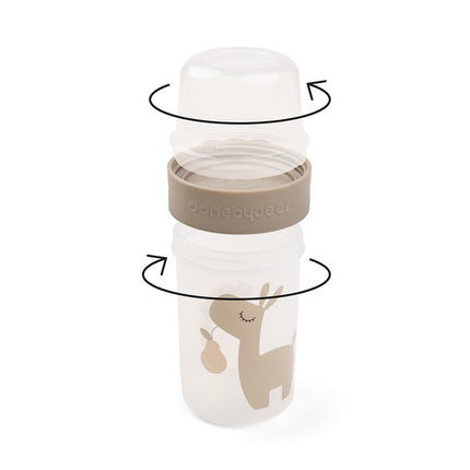 Done by Deer Snackbakje L Lalee Sand 480ml koop je bij Babywinkel