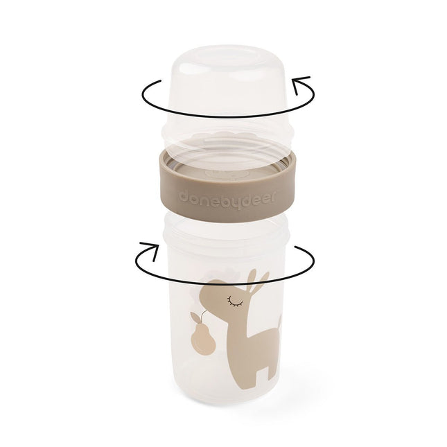 Done by Deer Snackbakje L Lalee Sand 480ml koop je bij Babywinkel
