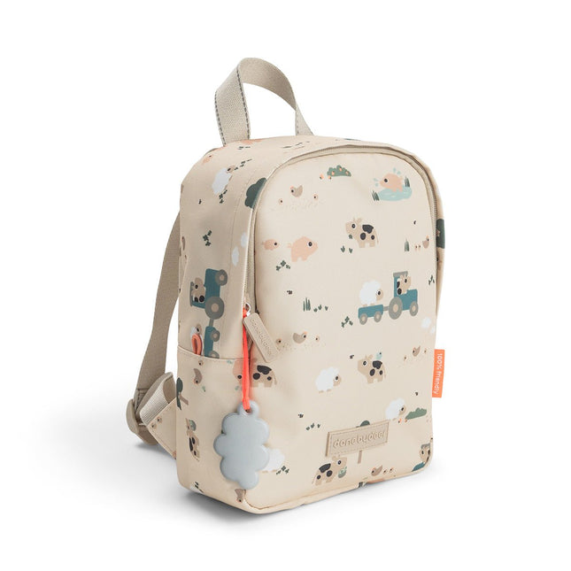 Done By Deer Tiny Rugzak Tiny Farm Sand 4L koop je bij Babywinkel