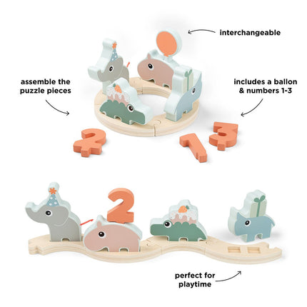 Done by Deer Verjaardagstrein Celebration Parade Deer Friends Colour Mix koop je bij Babywinkel