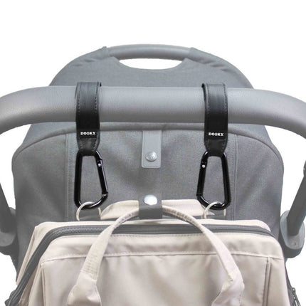 Dooky Kinderwagen Haak Klein Black 2St koop je bij Babywinkel