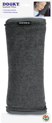 Dooky Kussen Autogordel Donker Grijs koop je bij Babywinkel