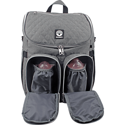 Dooky Luiertas Grey Melange koop je bij Babywinkel