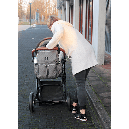 Dooky Luiertas Grey Melange koop je bij Babywinkel