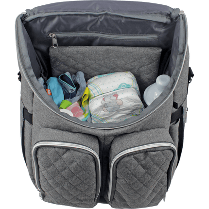 Dooky Luiertas Grey Melange koop je bij Babywinkel