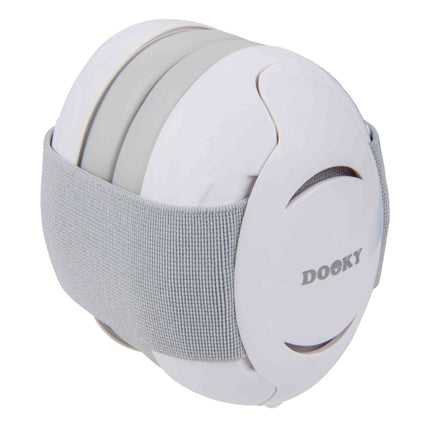 Dooky Oorkappen White 0 - 3Y koop je bij Babywinkel