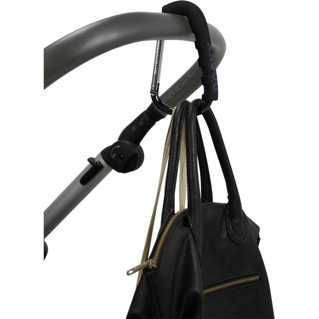 Dooky Tassenhaak Voor Kinderwagen Zwart koop je bij Babywinkel