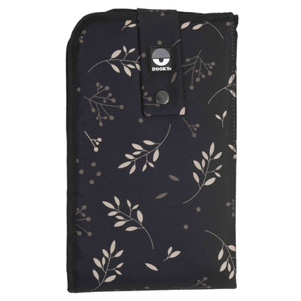 Dooky Verschoningsmat 3 In 1 Romantic Leaves Black koop je bij Babywinkel