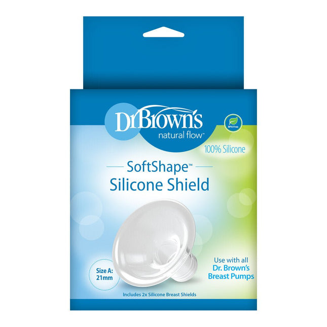 Dr. Brown's Softshape siliconen borstschild maat A 2st koop je bij Babywinkel