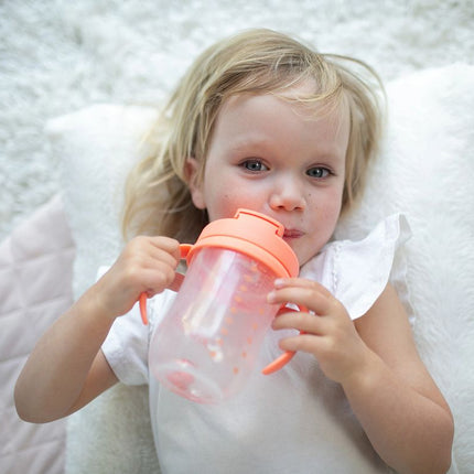 <tc>Dr. Brown's</tc> Babys första sugrörsmugg Coral 270 ml