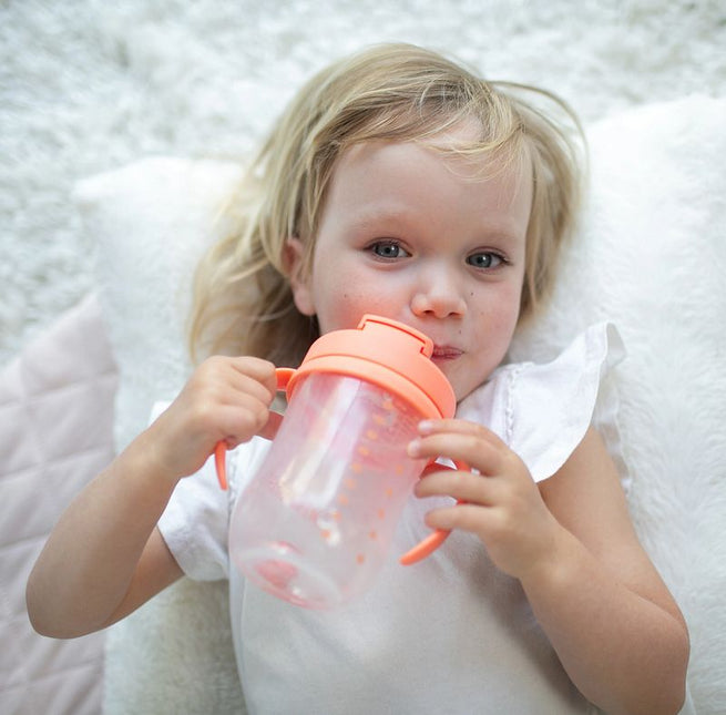 <tc>Dr. Brown's</tc> Babys första sugrörsmugg Coral 270 ml