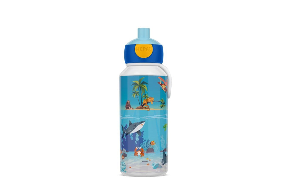 Mepal Drinkbeker Pop - Up Campus Tropical Ocean 400Ml koop je bij Babywinkel