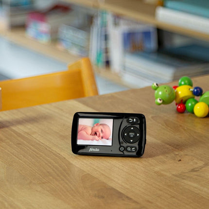 Alecto Babyfoon Dvm - 71Bk Met Camera En 2.4 Inch Kleurenscherm Zwart koop je bij Babywinkel