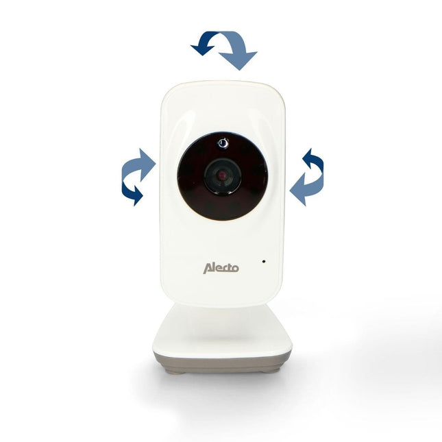 Alecto Babyfoon Dvm - 71C Wit/Taupe Extra Camera Voor Dvm - 71/Dvm71Bk koop je bij Babywinkel