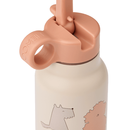 Liewood Waterfles Falk 350Ml Cats And Dogs/Sandy koop je bij Babywinkel