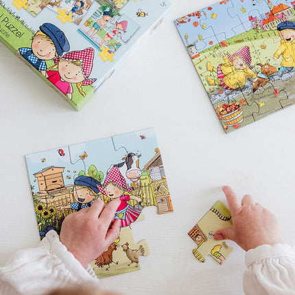 Fien & Teun 4 - In 1 Puzzel koop je bij Babywinkel