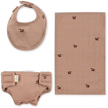 <tc>Konges Sløjd</tc> Dockkläder set Cherry Blush