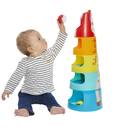 <tc>Sophie de Giraf</tc> Blockuppsättning Giraff Giant Tower